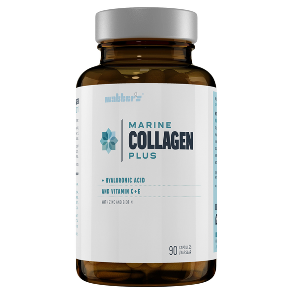 Marine Collagen+ Vitamin C+Hyaluron, Biotin + Zink 90 Kapslar